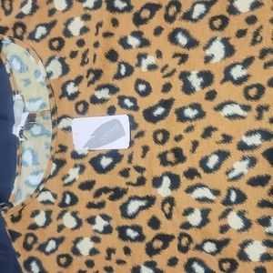 Forever 21 Leopard Print Bodycon Dress